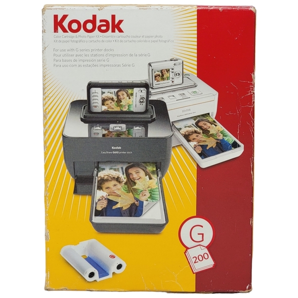 Kodak Other Kodak G20 Color Cartridge Photo Paper Kit For G Series